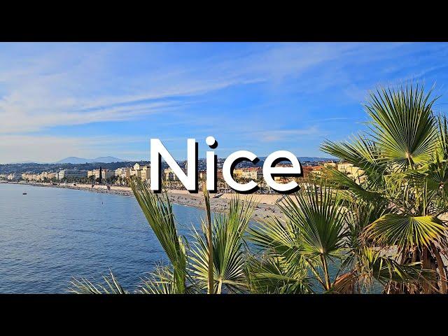 Nice Life France Cote d'Azur French Riviera Côte d'Azur Ницца Франция 4K 60fps 