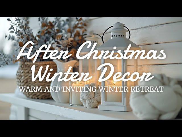 ️ Non-Christmas Farmhouse Winter Decor to Brighten Up Your Home This Winter