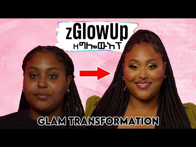 Glamorous Makeup Transformation || ZGlowUp  Ep:2