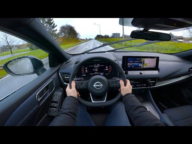 Nissan Qashqai e-Power Test Drive POV | Ambience Binaural Sound