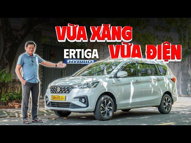 (ĐÃ BÁN)...Ô tô "ĐẶC BIỆT" sử dụng...VỪA XĂNG, VỪA ĐIỆN - Suzuki Ertiga Hybrid 2023: 7 chỗ tiết kiệm