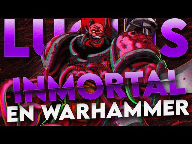 LUCIUS EL VILLANO INMORTAL EN WARHAMMER 40k | Toda la Historia del Campeón de Slaanesh