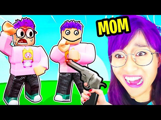 Be A NPC Or DIE With LANKYBOX'S MOM!? (FUNNY MOMENTS In ROBLOX!)