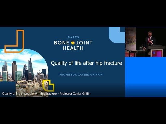 Quality of life in people with hip fracture