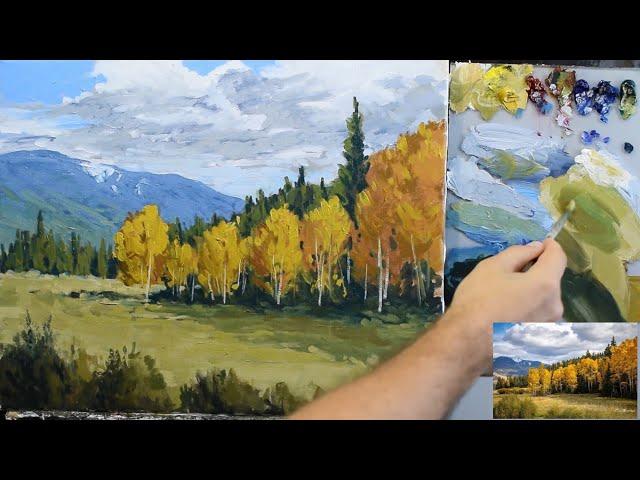 Painting in Loose Impressionist STYLE | Oil Painting Tutorial