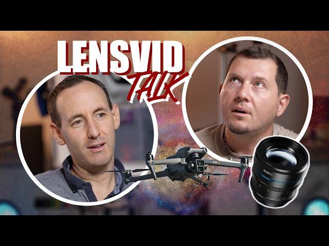 LensVid Talk - ZHIYUN Crane 4, DJI Air 3, Came-TV V-Mount Clamp and More (Episode 2)