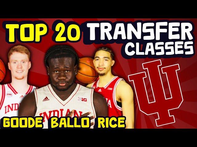 Meet The Transfers - Indiana | Top 20 College Basketball Transfer Portal Class Rankings