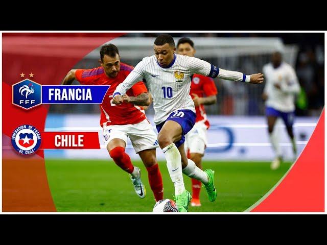 Francia 3-2 Chile | Amistoso 2024 | Resumen