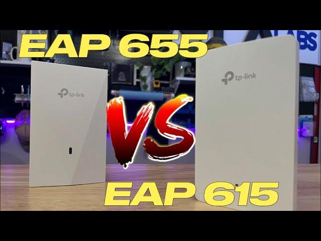 EAP 655 Wall & EAP 615 Comparison, unboxing, teardown, & speed test | @Tp-linkUs #omada