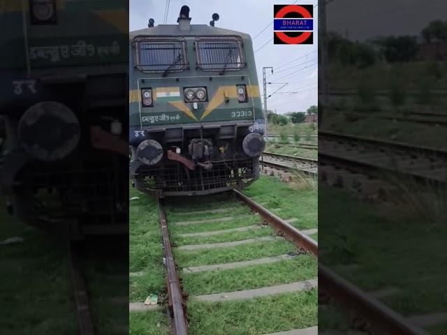 Loco pilot entry wag 9 engine#shorts #indianrailway #locopilot#wag9#locomotive