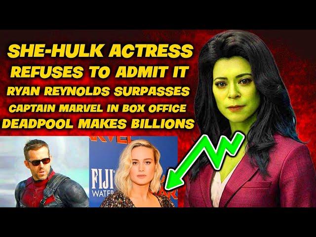 WOW! She-Hulk Actress Has MELTDOWN After Deadpool & Wolverine Passes Captain Marvel In Box Office!