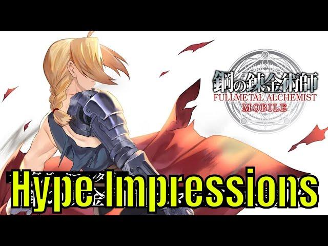 FullMetal Alchemist Mobile - Hype Impressions/JP Launch/In-Depth Look/Certified Banga