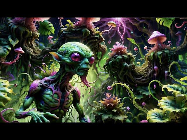 AI Manifest: Ayahuasca Possession Trip [Suspenseful Beat] [2025 Visuals]