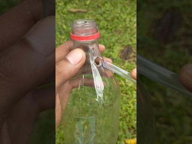 Smart idea from a plastic bottle and a hose! #diy #lifehack #ideas