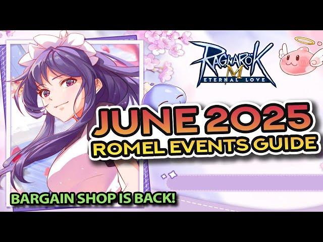 JUNE 2025 ROMEL Events: Bargain Shop & Cat Backyard is BACK, Get Dead Chimera Card and MORE!