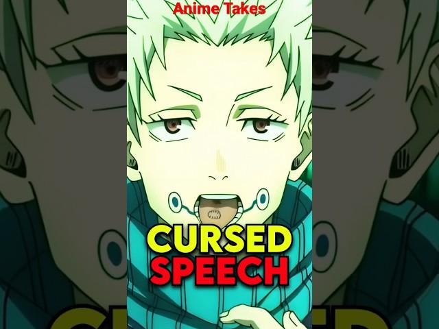 Inumaki’s Cursed Speech | Jujutsu Kaisen