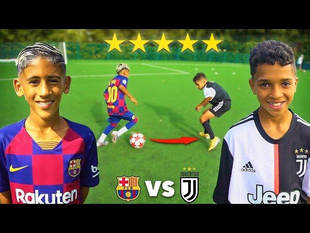 Kid MESSI vs Kid RONALDO