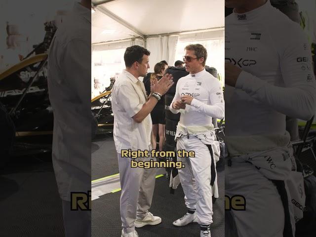 Brad Pitt On Lewis Hamilton Being A Movie Producer! 