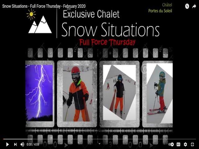 Snow Situations  -  Full Force Thursday  -  February 2020