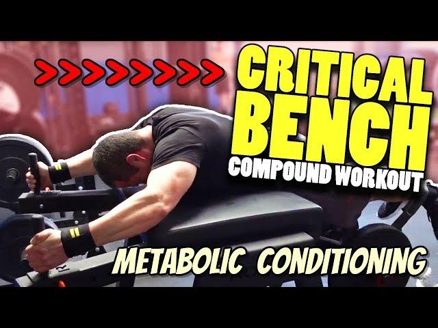 Metabolic Conditioning Workout @ The Critical Bench Compound