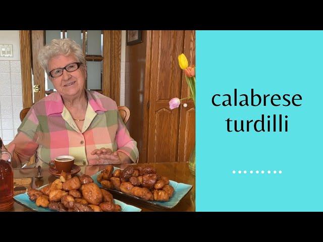 Turdilli: Delicious Calabrese (Southern Italian) Wine Cookies  (e15)