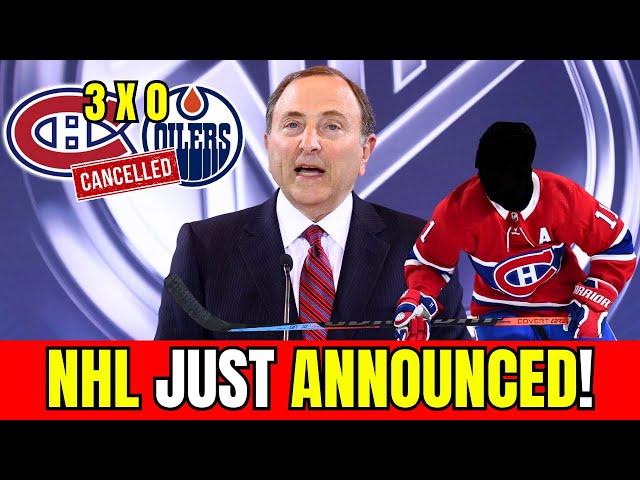 NHL May CANCEL Canadiens vs Oilers Due to INELIGIBLE Player | Montreal Canadiens News