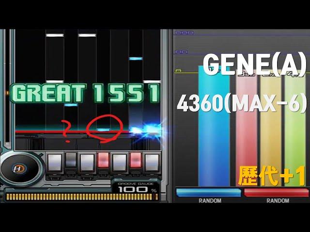 GENE(A) 4360(MAX-6)(歷代+1)