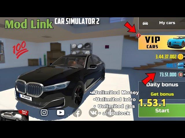 Car Simulator 2 New Update Mod Apk || Unlimited Money , All Unlock Version 1.53.1