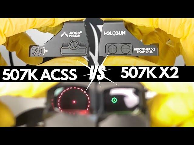 Holosun 507k vs 507k ACSS: Comparison & Review