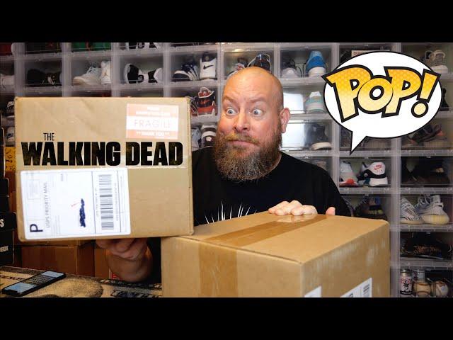 Opening a $250 PopKingPaul THE WALKING DEAD Funko Pop GRAIL MYSTERY BOX