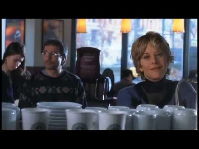 You've Got Mail-Starbucks scene