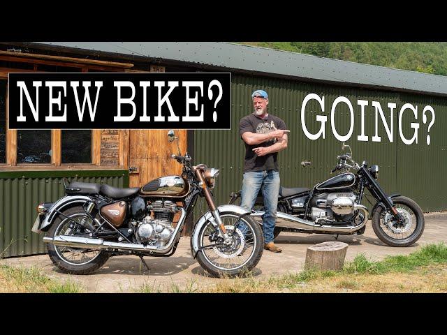 Royal Enfield Classic 350 Arrives! But Why? Is The Ol' Man Selling his BMW R18? Is this the new Bike