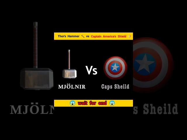 Thor's hammer  vs Captain America's shield . wait for end . #shorts #viral #flyingrider #trending