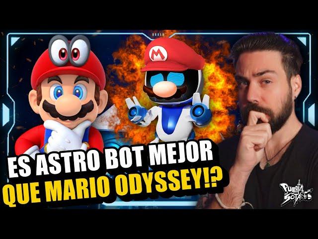 La PREGUNTA que nunca NADIE JAMÁS se hizo... Es ASTRO BOT MEJOR que Mario Odyssey!? Pero vamos a ver