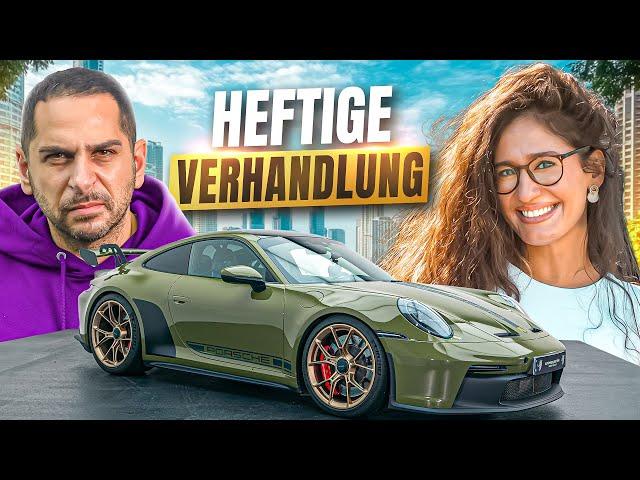 HABE ich ÜBERTRIEBEN@melteam  droht mit ABBRUCH  Porsche GT3! OMID KAUFT️