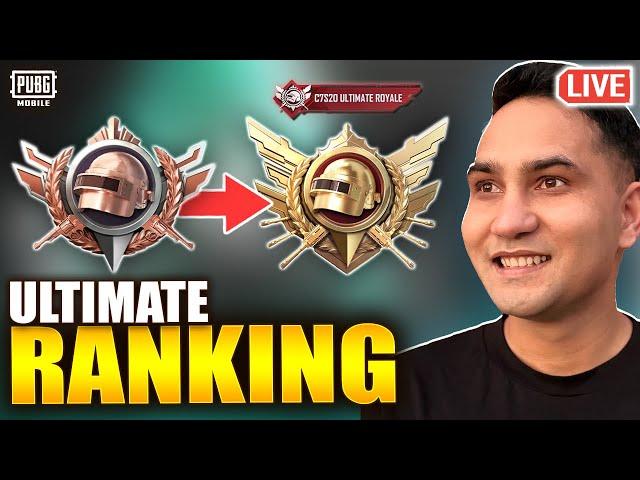 RANKING ULTIMATE ROYALE MODE | PUBG MOBILE