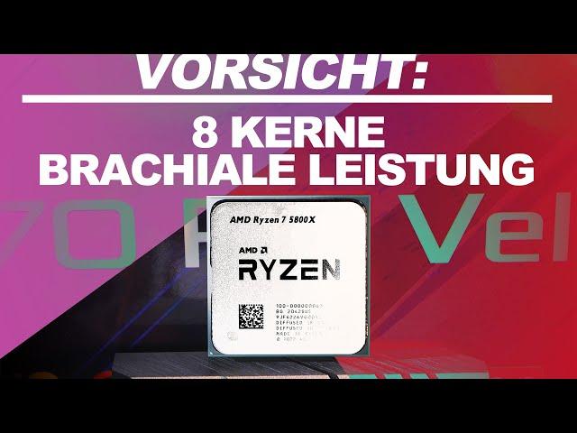 VORSICHT: 8-Kerner mit BRACHIALER Leistung! -- AMD Ryzen 7 5800X