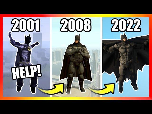 Evolution of BATMAN LOGIC in GTA Games (2001-2022)