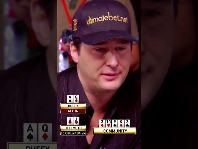 Amateur Bluffs Phil Hellmuth?! 