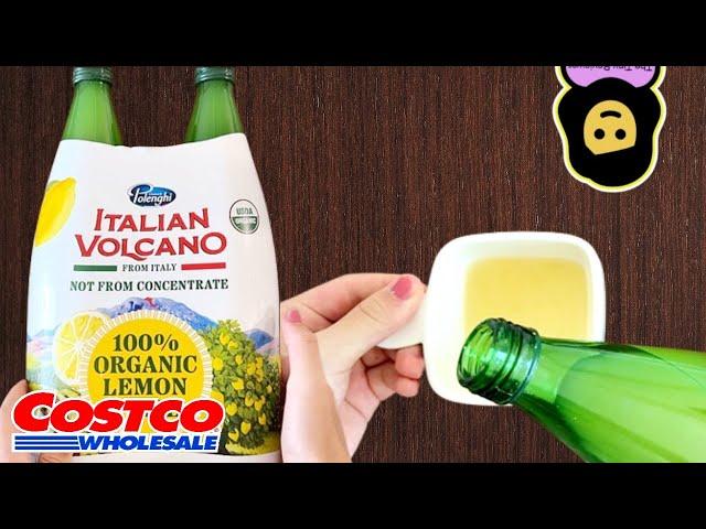 Polenghi Italian Volcano 100% Organic Lemon Juice - Costco Product Review