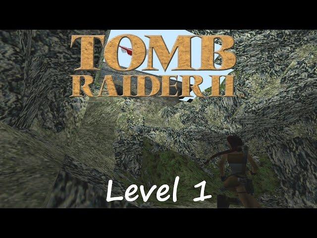 Tomb Raider 2 Walkthrough - Level 1: The Great Wall