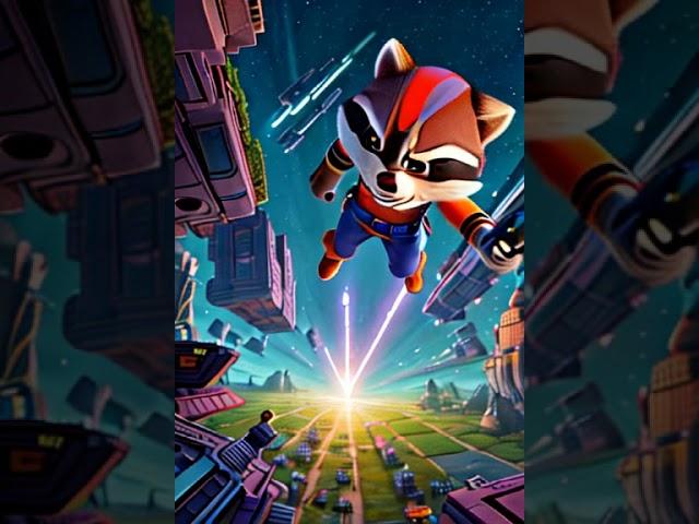 Rocket vs the Probability Swarm #probability #swarm