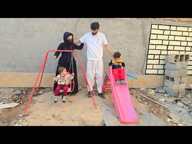 Children's play area; Mehdi's gift with love to his family️