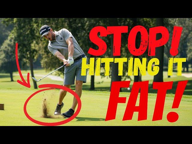 STOP hitting it FAT and COMPRESS the golf ball like a PRO