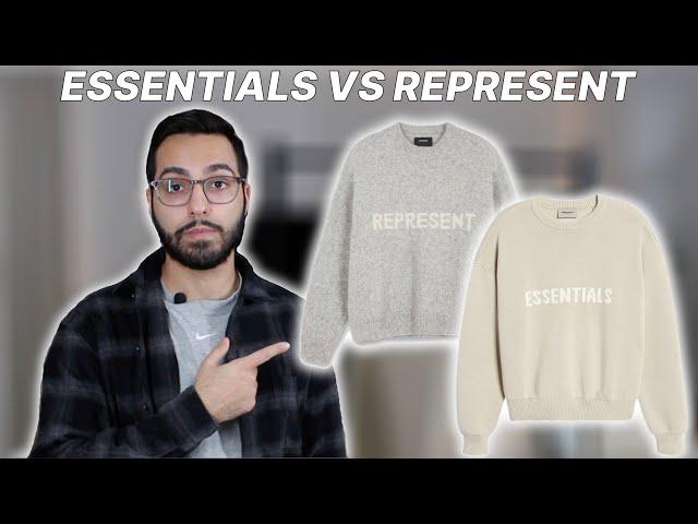 FEAR OF GOD ESSENTIALS VS REPRESENT CLOTHING