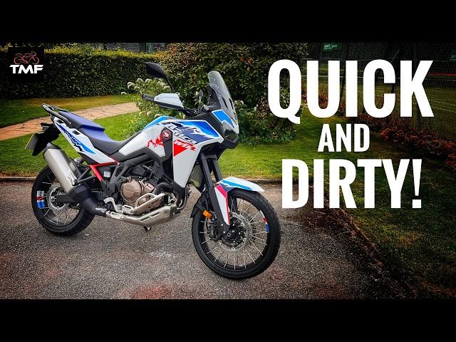 2024 Honda CRF1100L Africa Twin Update Review - How's the newest version of the bike?