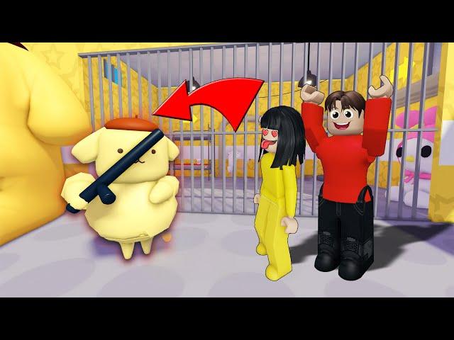 Yuta Dan Mio Lari Dari Kejaran Penjara Pompompurin || ROBLOX