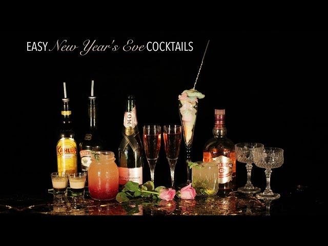 4 Easy New Years Eve Cocktails  Glamrs