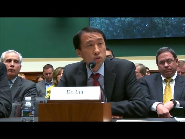 Dr. Frank Lin Congressional Testimony