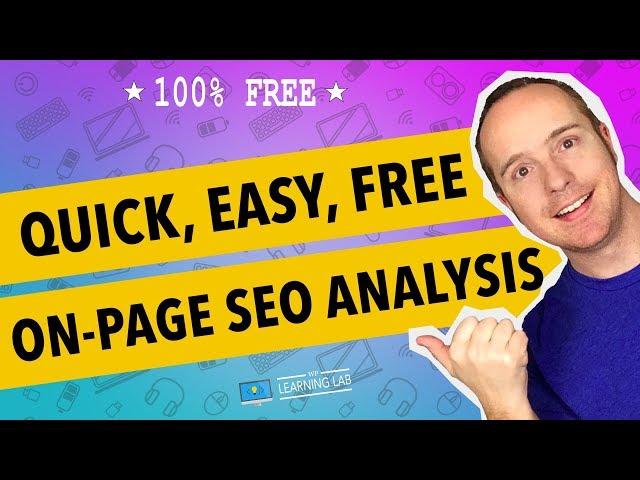 On-Page SEO Analysis With SEO Minion